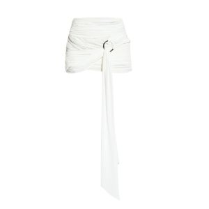 The Attico suknja FRAN 231WCS122E069-WHITE