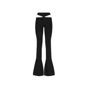 The Attico pantalone REMI 236WCP124RY02 - BLACK